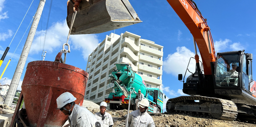 有限会社 又吉建設【現場作業員（浦添市）【無資格者OK／資格取得支援制度有／無料駐車場有】】の求人募集画像