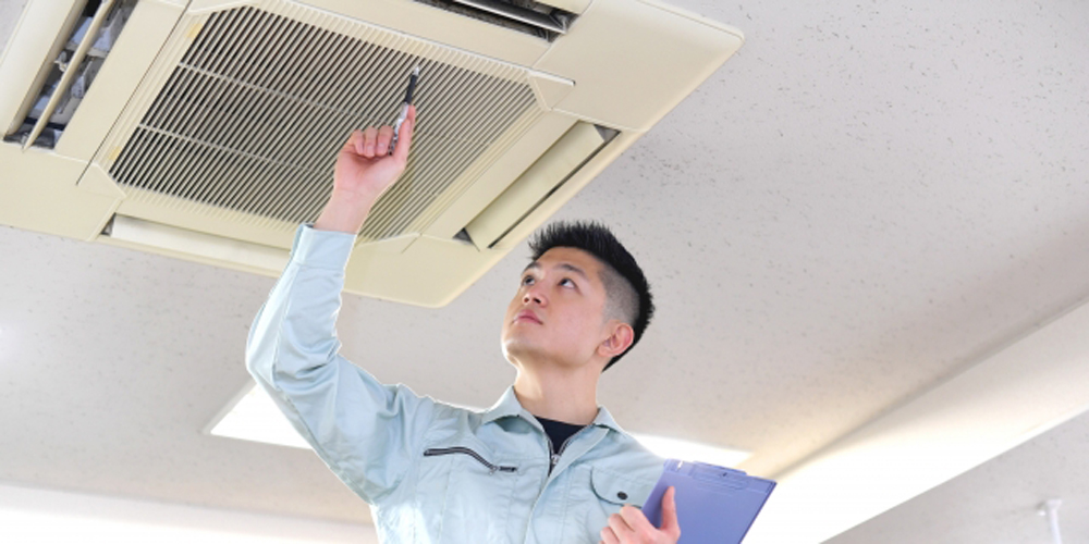 有限会社 渡空調設備【大手メーカーメインの空調設備スタッフ補助（豊見城市）【週1日～勤務OK／正社員登用制度有／残業手当有】】の求人募集画像