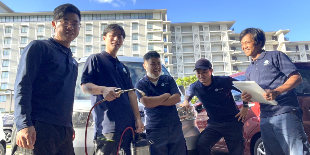 ペストマネージ沖縄 株式会社【作業スタッフ(害虫駆除やシロアリ駆除及び鳥害対策)(沖縄市)【賞与年2～3回／無料駐車場有／年間休日120日】】の求人募集画像