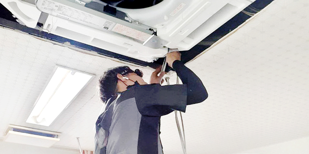 有限会社 かつ空調設備【工事メンテナンススタッフ（豊見城市）【未経験者歓迎／賞与年2回／無料駐車場有】】の求人募集画像