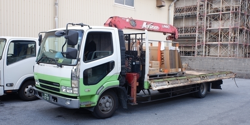 コックス琉球株式会社【資材運送ドライバー（運送業務）（浦添市）【社保完備／交通費有】】の求人募集画像