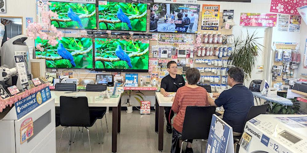 Panasonic特約店 トレンド となみ 首里店【家電のルート訪問・配達(点検や修理等)（那覇市首里平良町）【基本残業なし／無料駐車場有／賞与年2回】】の求人募集画像